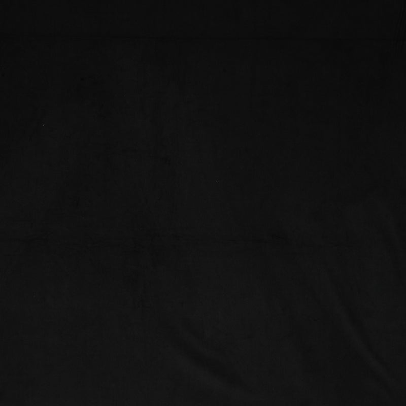 Naples Heavy Velvet Fabric Black