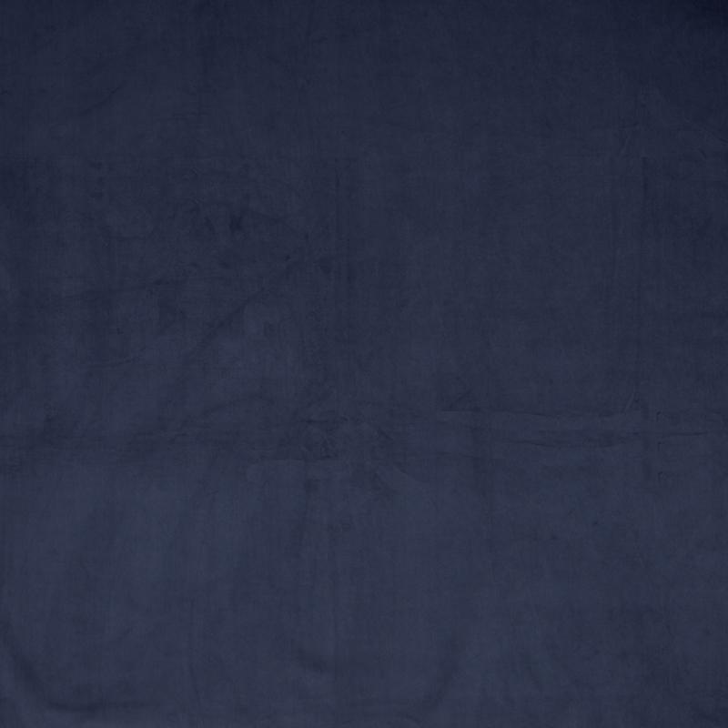 Naples Heavy Velvet Fabric Blue