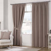 Julian Charles Naples Fully Lined Ready Made Curtains Mocha