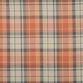 Napoli Curtain Fabric Terracotta