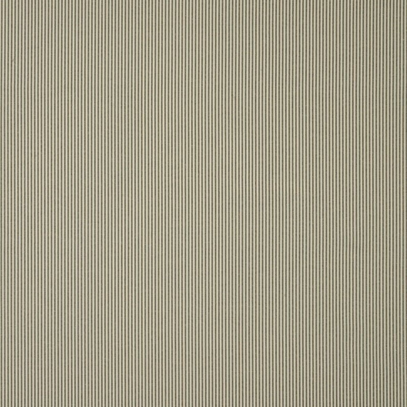 Narrow Stripe Fabric Black and Ivory