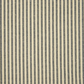 Narrow Stripe Curtain Fabric Navy
