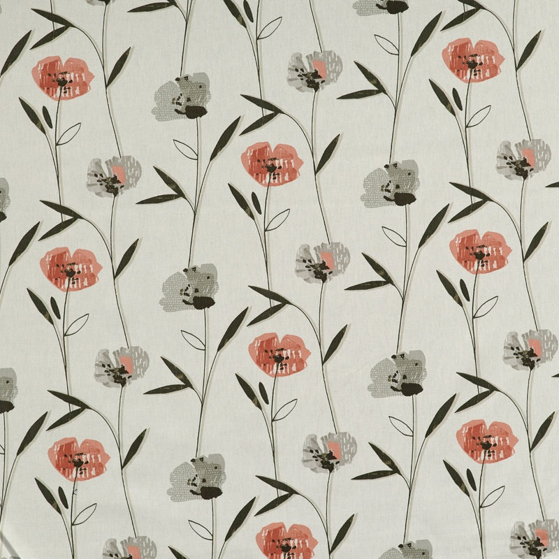 Navara Curtain Fabric Coral