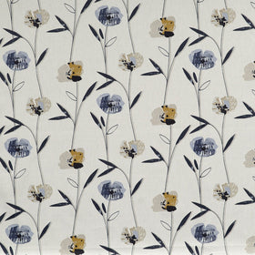 Navara Curtain Fabric Denim
