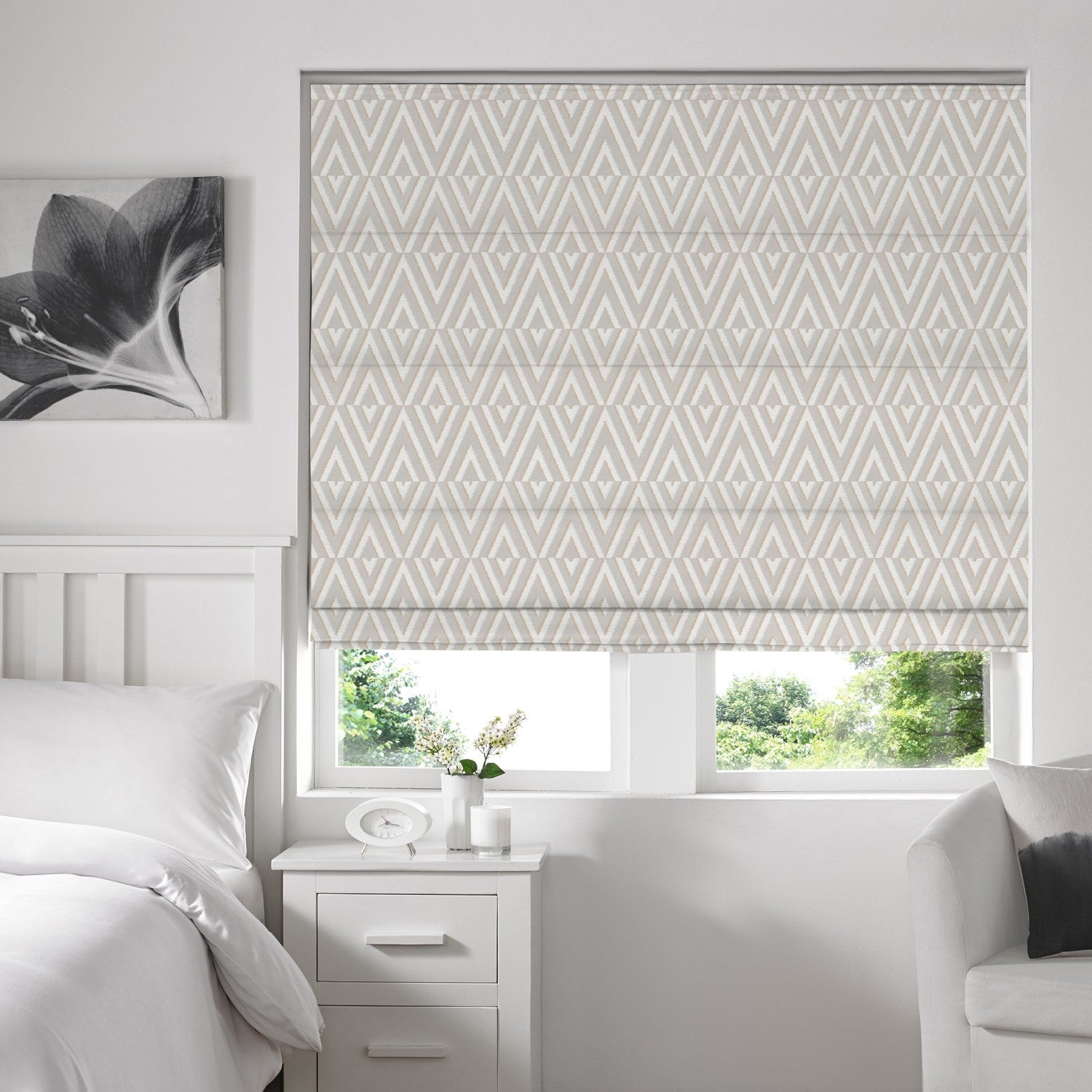Nevada Roman Blind Ochre