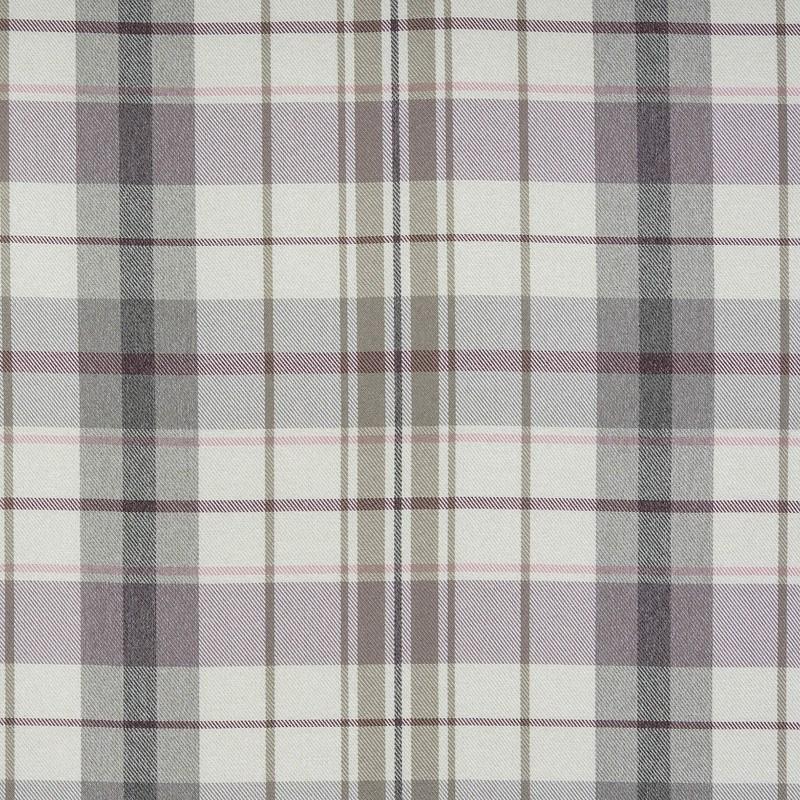 Nevis Check Fabric Heather