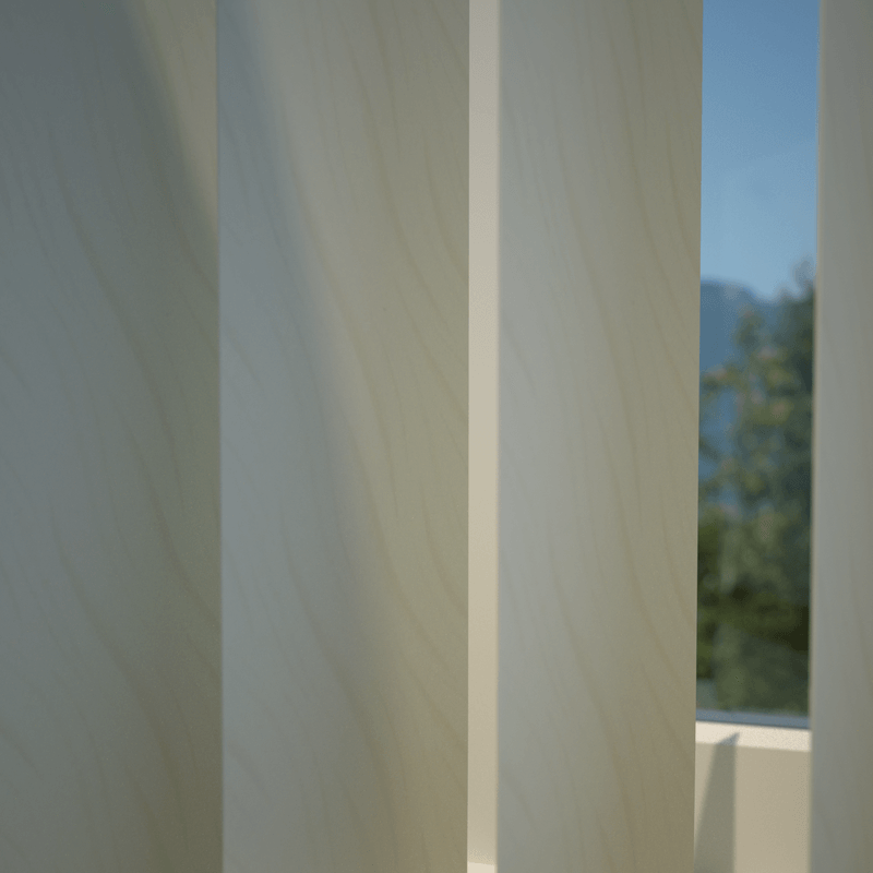 Tide Vertical Blind Ivory