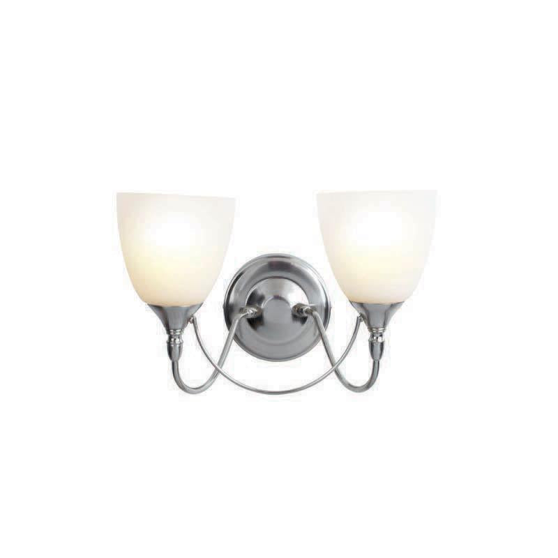 Nottingham Two Light Wall Fitting Chrome