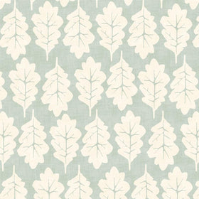 iLiv Oak Leaf Fabric Duckegg
