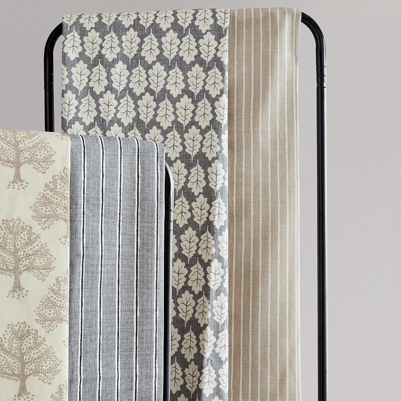 iLiv Oak Leaf Fabric Pewter