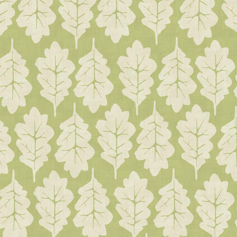 iLiv Oak Leaf Fabric Pistachio