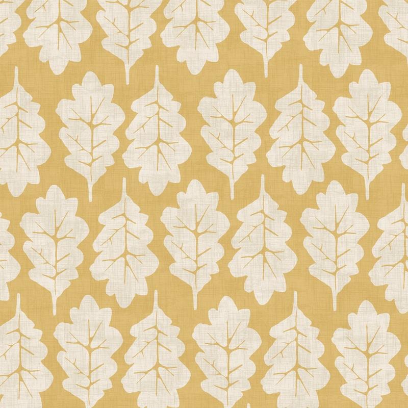 iLiv Oak Leaf Fabric Sand