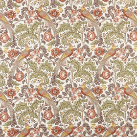 Oakmere Curtain Fabric Henna