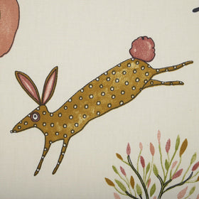 Prestigious Textiles Oh My Deer Fabric Berry