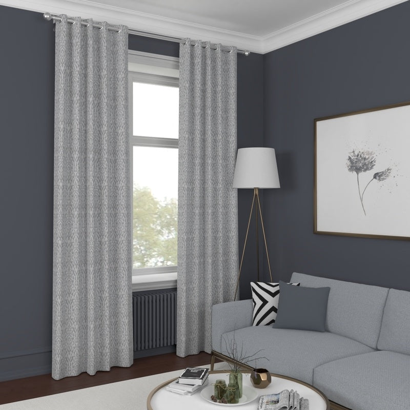 Orchid Curtains Silver