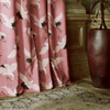 Paloma Home Oriental Birds Curtain Fabric Blossom