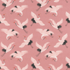 Paloma Home Oriental Birds Curtain Fabric Blossom