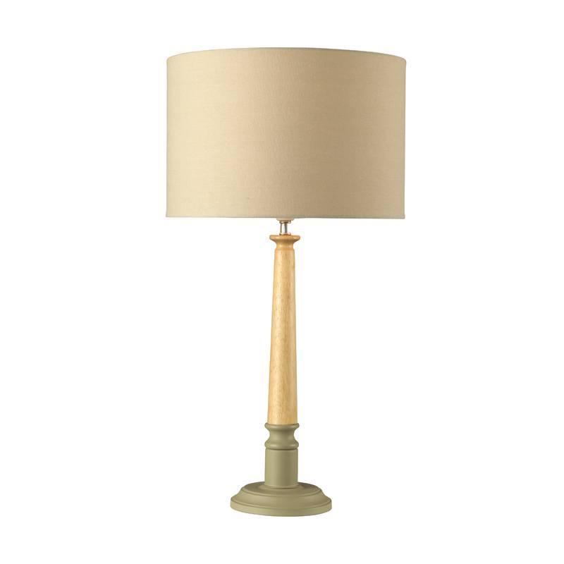 Oslo Table Lamp Grey/Natural