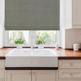 Oslo Roman Blind Aluminium