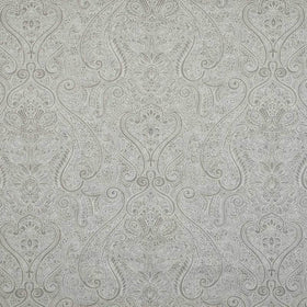 Paisley Curtain Fabric Granite