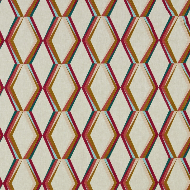 iLiv Paragon Embroidered Fabric Bilberry