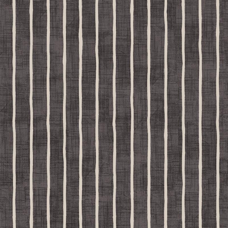 iLiv Pencil Stripe Fabric Ebony