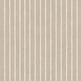 iLiv Pencil Stripe Fabric Oatmeal