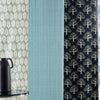 iLiv Pencil Stripe Fabric Ocean
