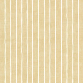 iLiv Pencil Stripe Fabric Ochre