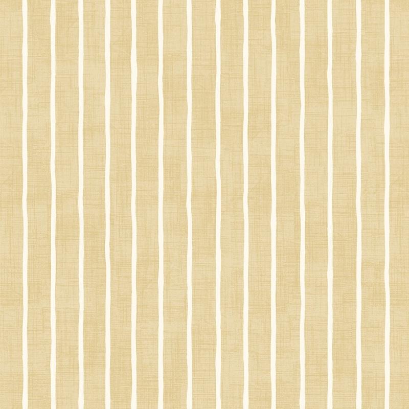 iLiv Pencil Stripe Fabric Ochre