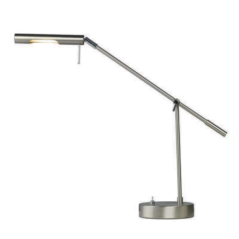 Piper Led Desk Lamp Chrome Effect