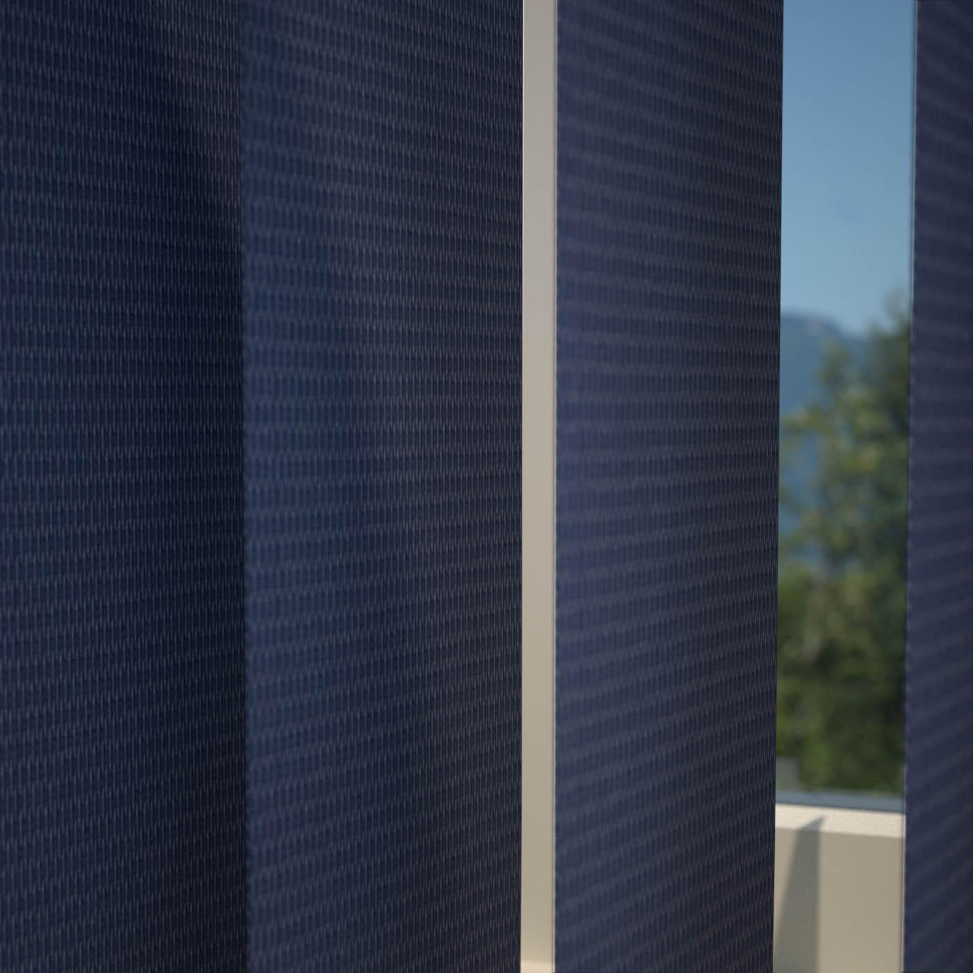 Plain PVC Vertical Blind Marine