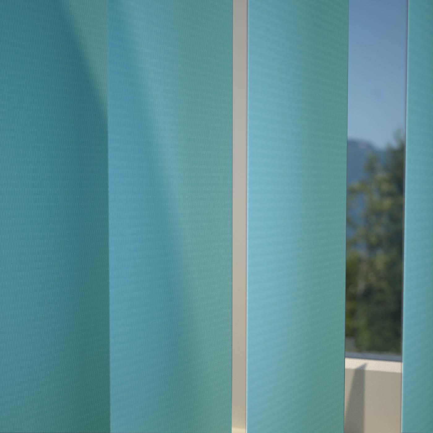Plain PVC Vertical Blind Topaz