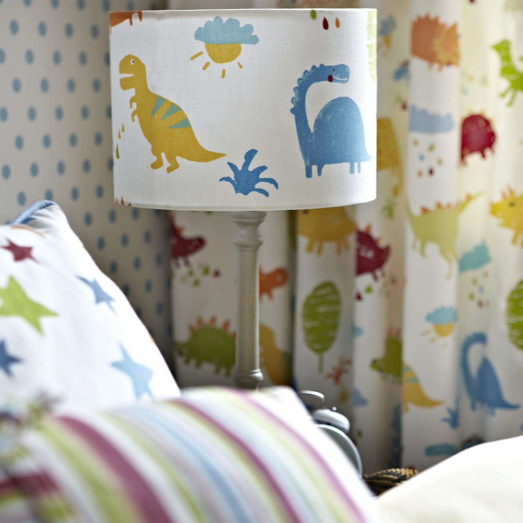 Prestigious Textiles Dino Fabric Paintbox