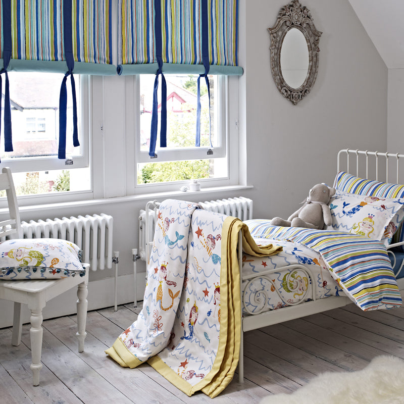 Prestigious Textiles Mermaid Fabric Aqua