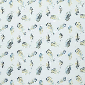 Plume Curtain Fabric Lagoon