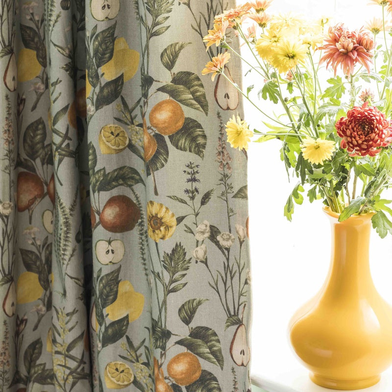 Sorento Curtain Fabric Blush