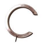Ball 28mm Bay Window Curtain Pole Chrome