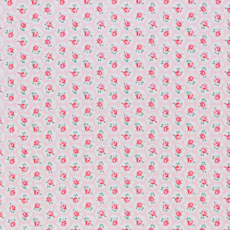 Cath Kidston Provence Rose Fabric Pink