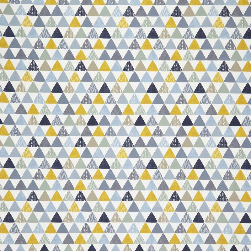 iLiv Pyramids Fabric Ochre
