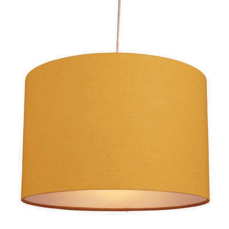 12” Raj Cotton Pendant Shade Ochre