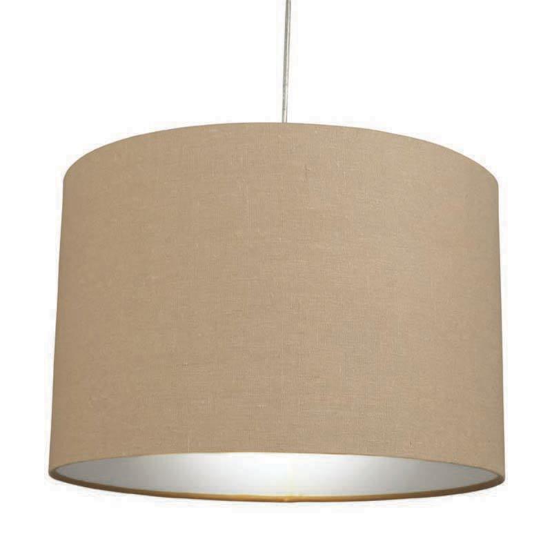 12” Raj Cotton Pendant Shade Putty