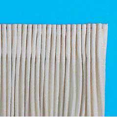 3" Premium Curtain Tape Packs White