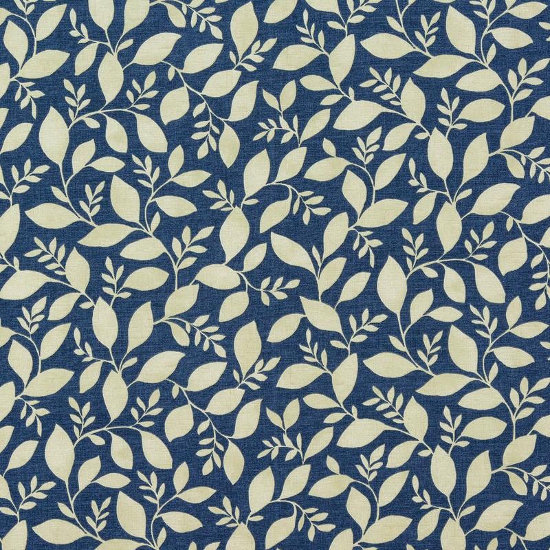 Rene  Curtain Fabric Indigo