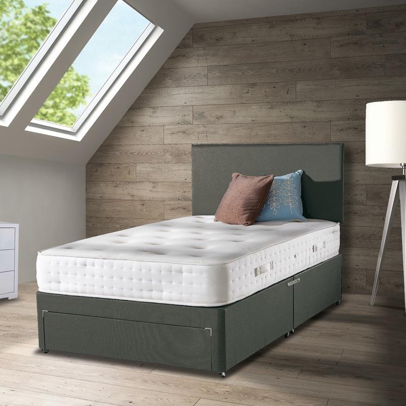 Robert 1500 Pocket Bed Set Grey