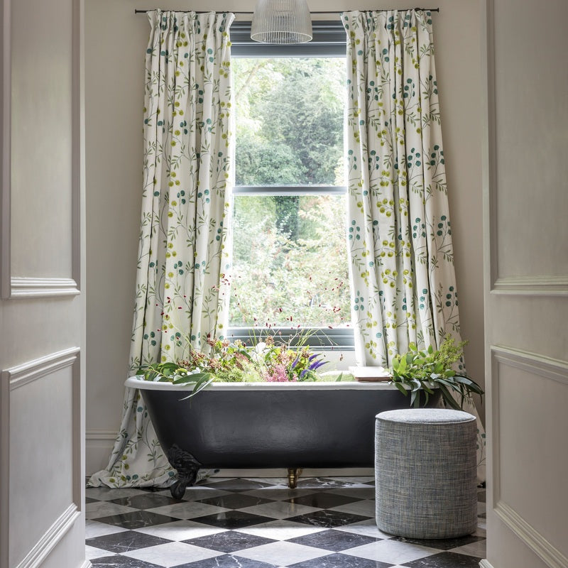 Rochelle Curtain Fabric Apple Mineral