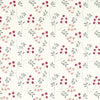 Rochelle Curtain Fabric Blush Raspberry
