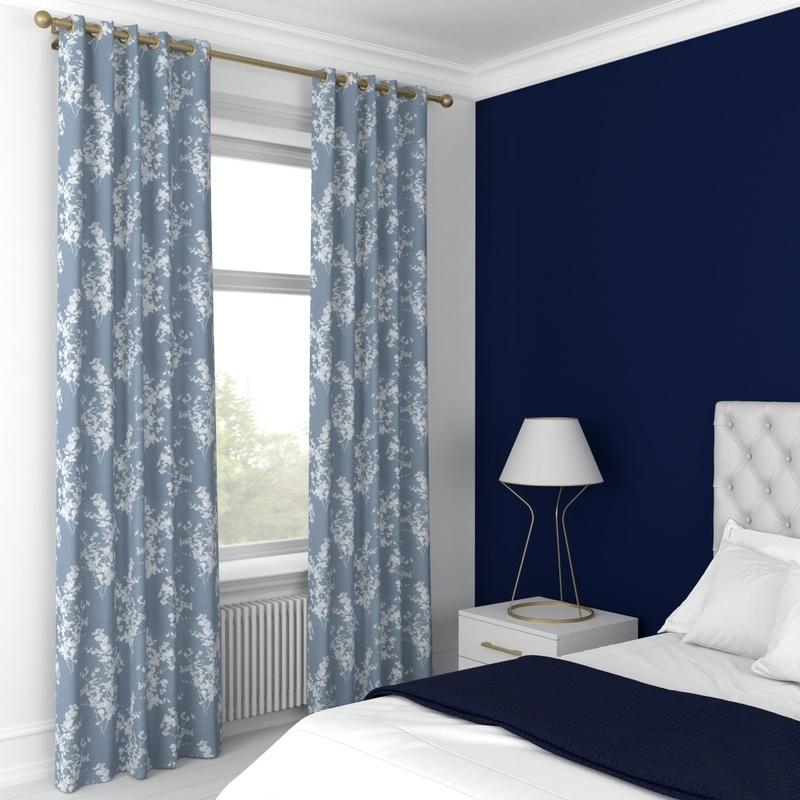 Rochelle Made to Measure Curtains Sky