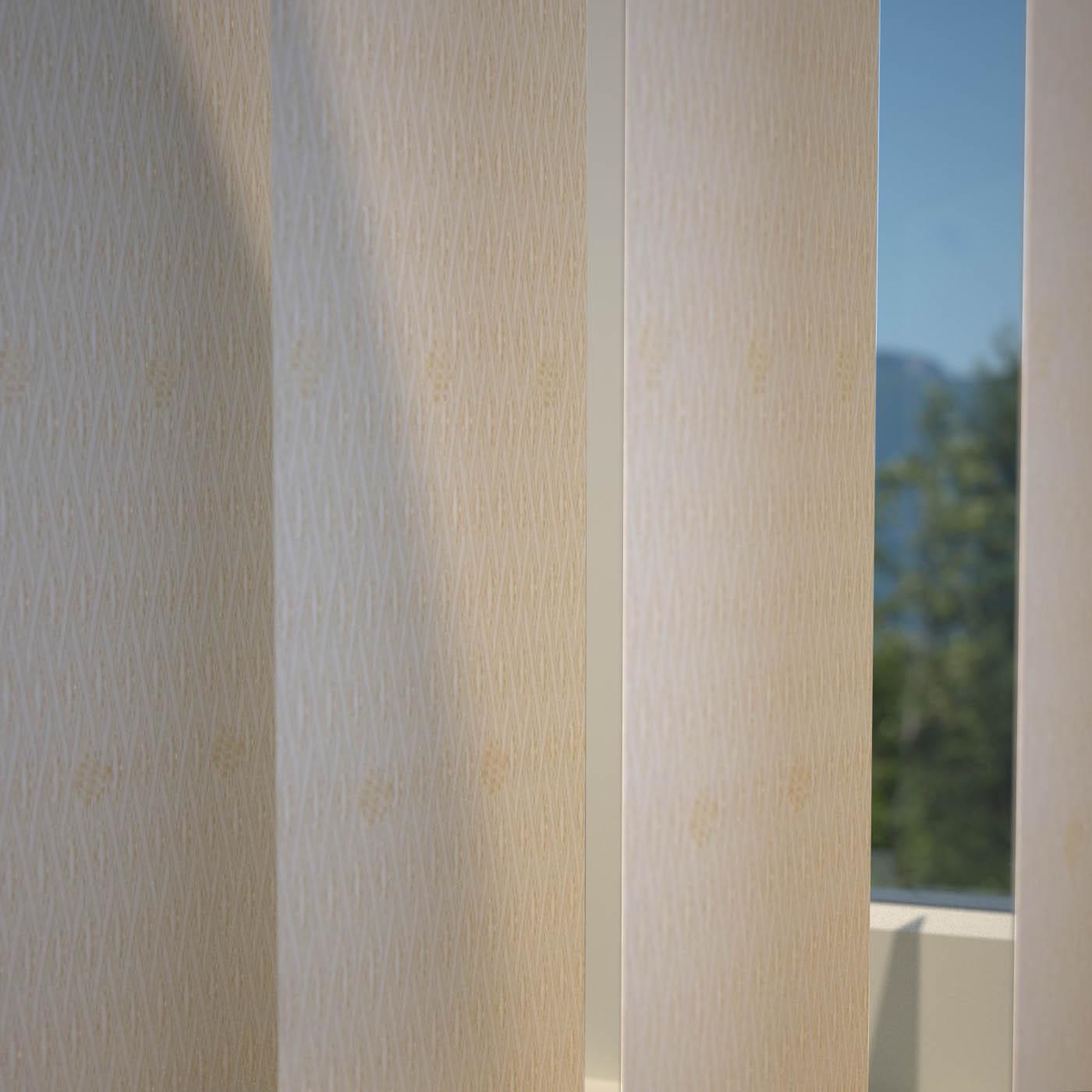 Rome Vertical Blind Cream