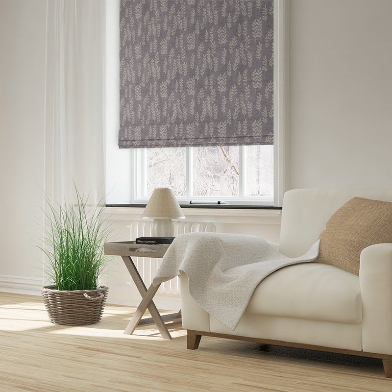 Rosa Roman Blind Plum